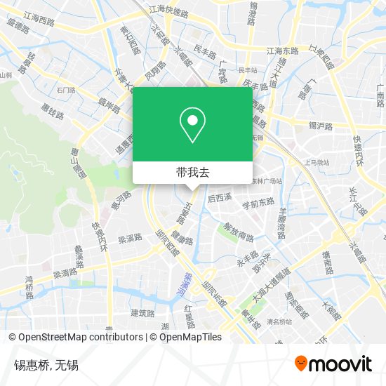 锡惠桥地图
