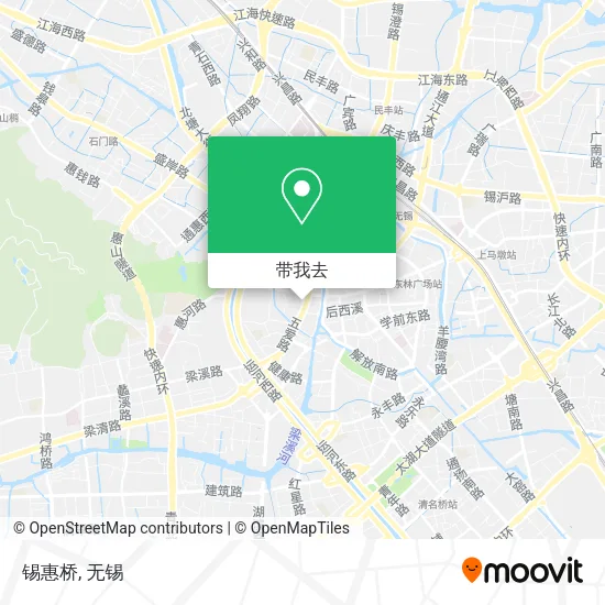 锡惠桥地图