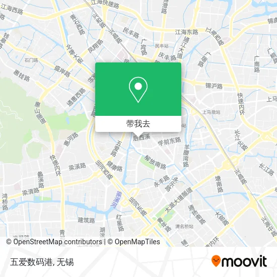 五爱数码港地图