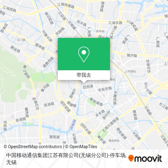 中国移动通信集团江苏有限公司(无锡分公司)-停车场地图