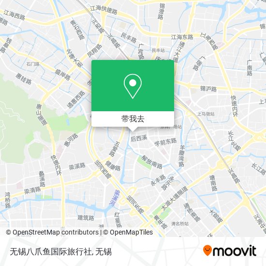 无锡八爪鱼国际旅行社地图