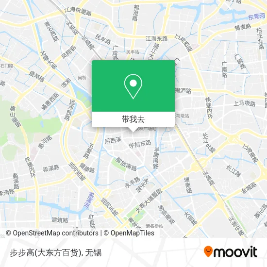 步步高(大东方百货)地图