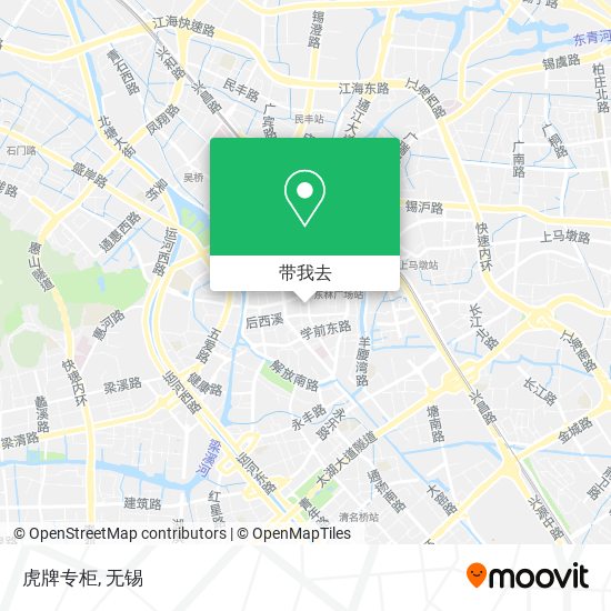 虎牌专柜地图