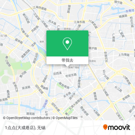 1点点(大成巷店)地图