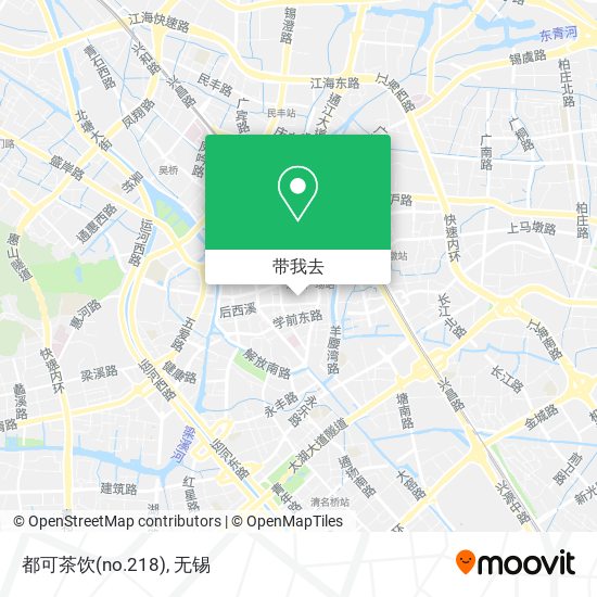 都可茶饮(no.218)地图