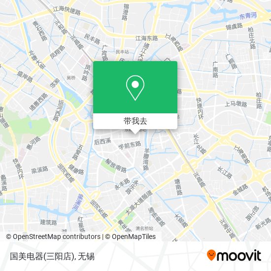 国美电器(三阳店)地图