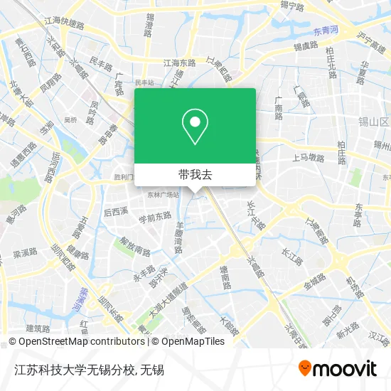 江苏科技大学无锡分校地图