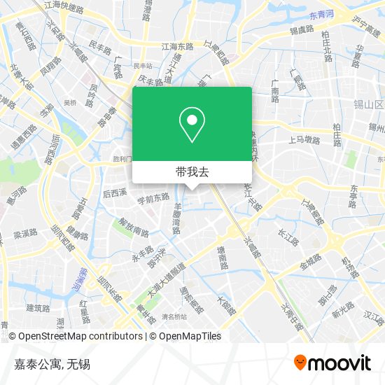 嘉泰公寓地图