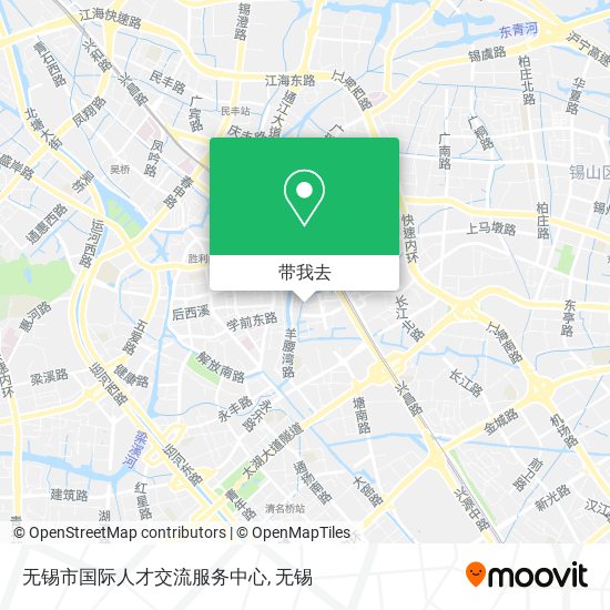 无锡市国际人才交流服务中心地图