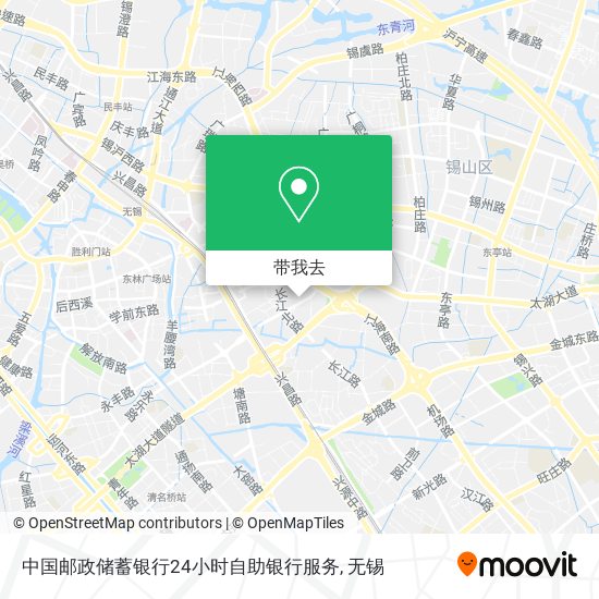 中国邮政储蓄银行24小时自助银行服务地图