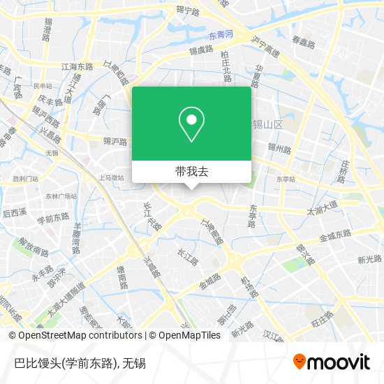 巴比馒头(学前东路)地图