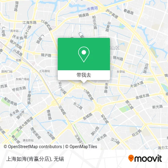 上海如海(肯赢分店)地图