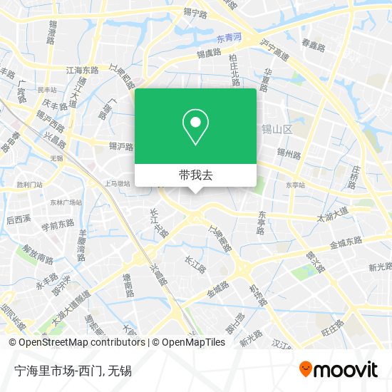 宁海里市场-西门地图