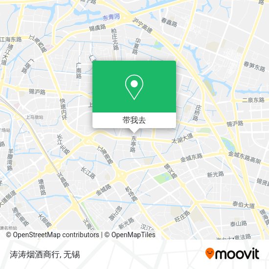 涛涛烟酒商行地图