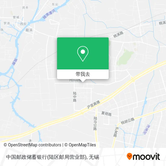 中国邮政储蓄银行(陆区邮局营业部)地图