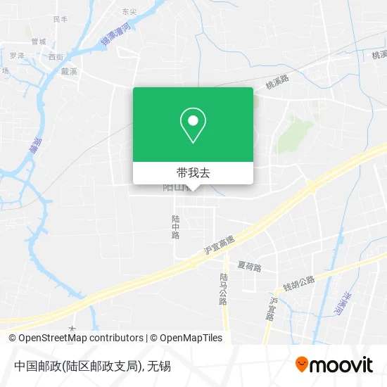 中国邮政(陆区邮政支局)地图