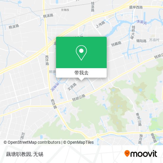 藕塘职教园地图