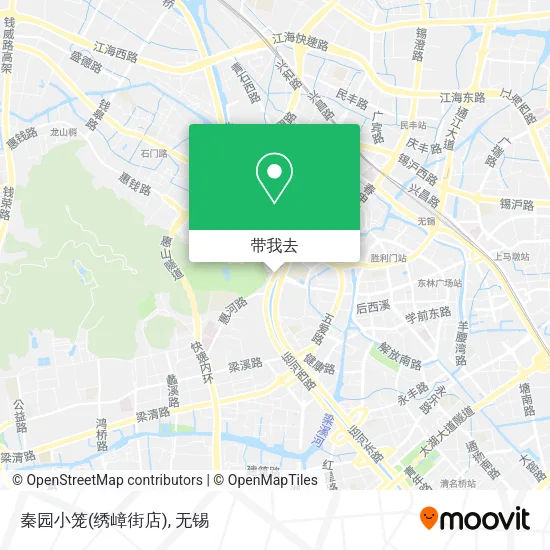 秦园小笼(绣嶂街店)地图