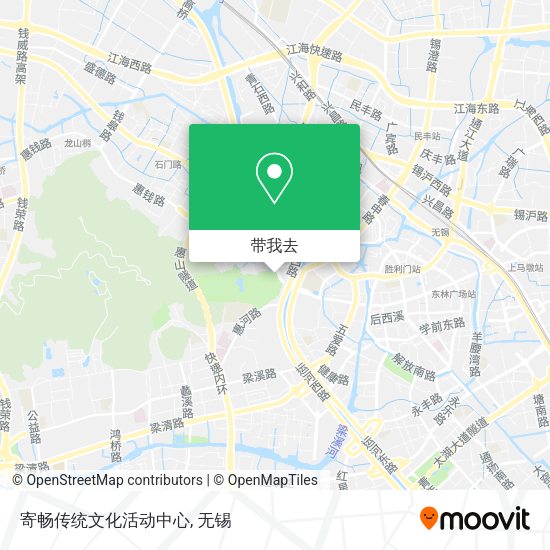 寄畅传统文化活动中心地图
