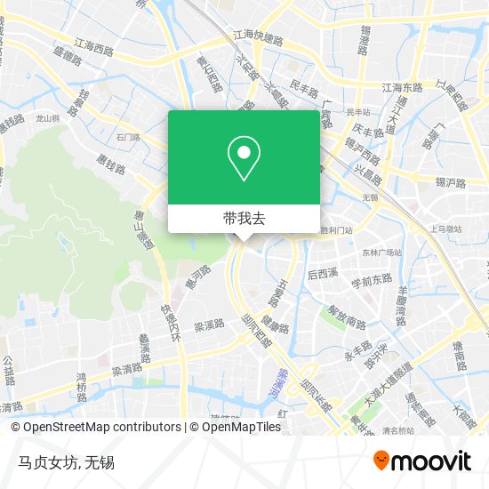 马贞女坊地图