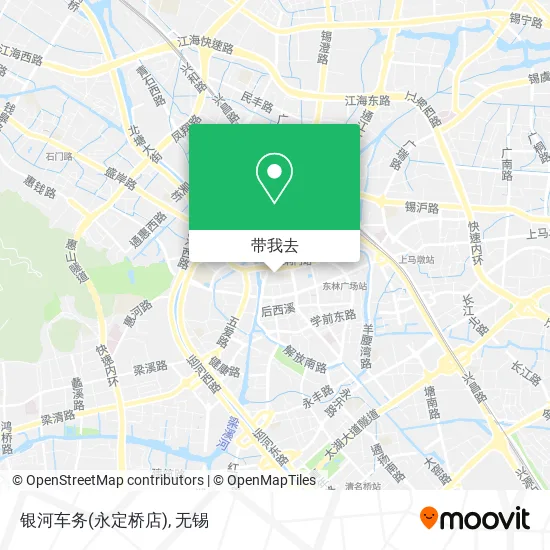 银河车务(永定桥店)地图