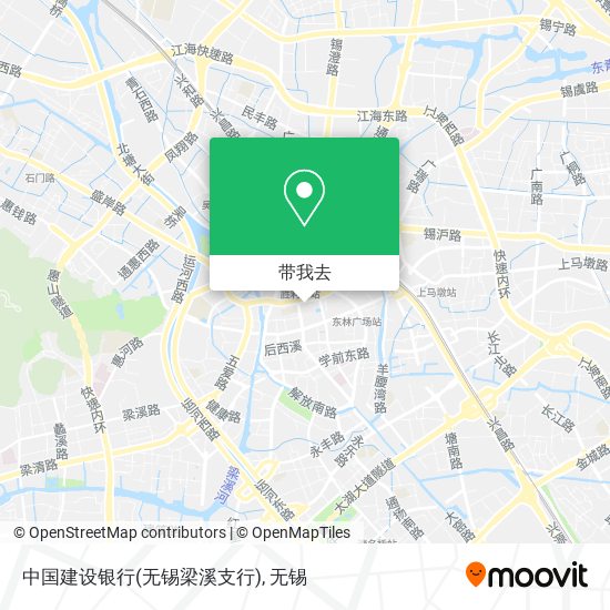 中国建设银行(无锡梁溪支行)地图