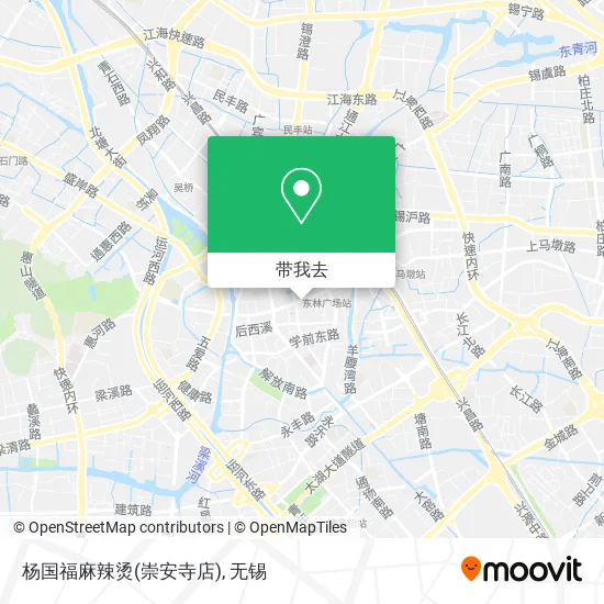 杨国福麻辣烫(崇安寺店)地图