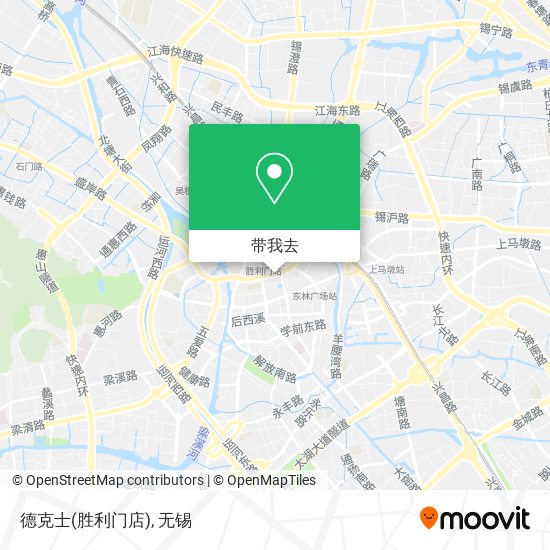 德克士(胜利门店)地图