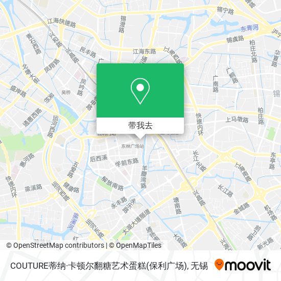 COUTURE蒂纳·卡顿尔翻糖艺术蛋糕(保利广场)地图