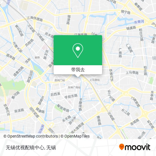 无锡优视配镜中心地图