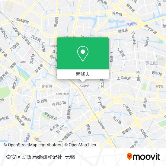 崇安区民政局婚姻登记处地图
