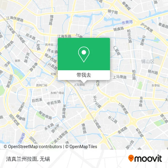 清真兰州拉面地图
