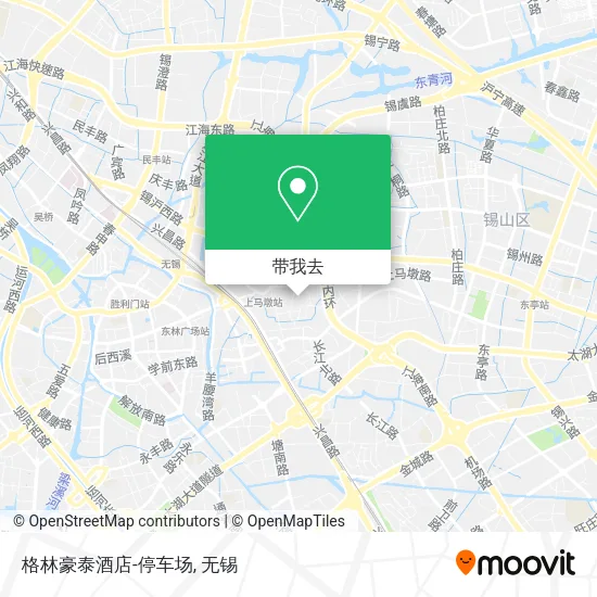 格林豪泰酒店-停车场地图