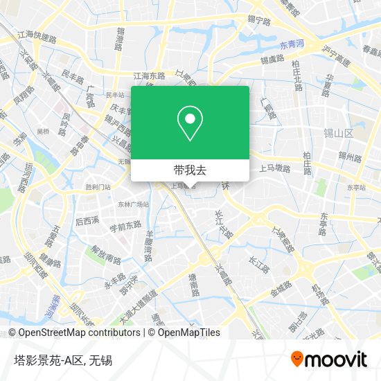 塔影景苑-A区地图