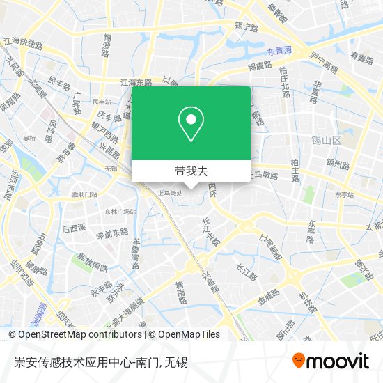 崇安传感技术应用中心-南门地图