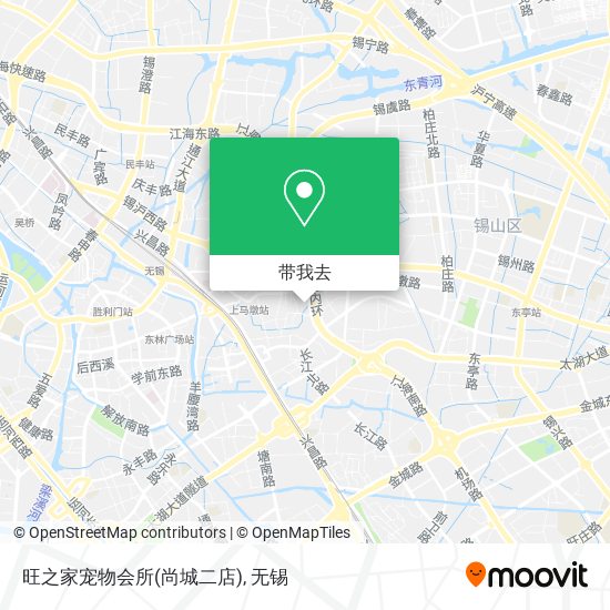 旺之家宠物会所(尚城二店)地图