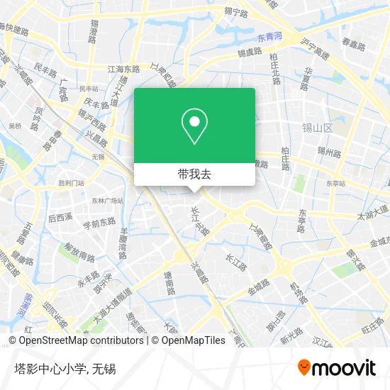 塔影中心小学地图