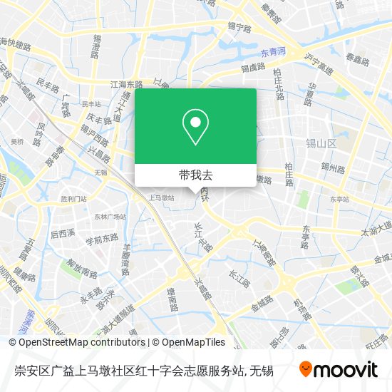 崇安区广益上马墩社区红十字会志愿服务站地图