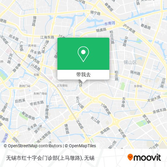 无锡市红十字会门诊部(上马墩路)地图