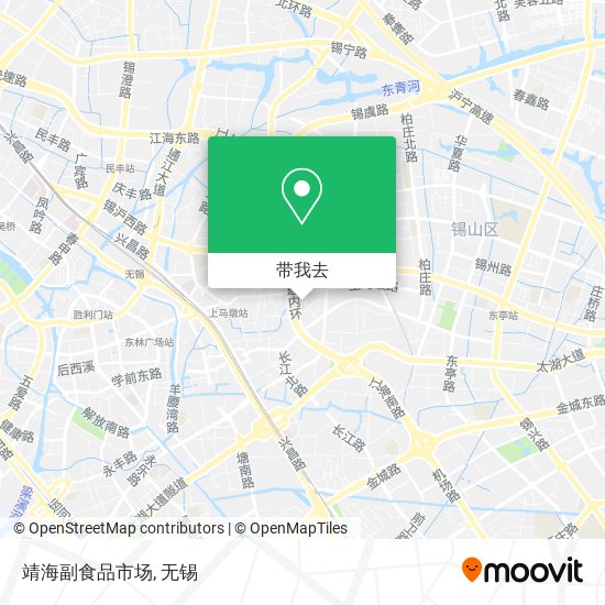 靖海副食品市场地图