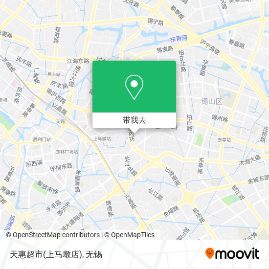 天惠超市(上马墩店)地图