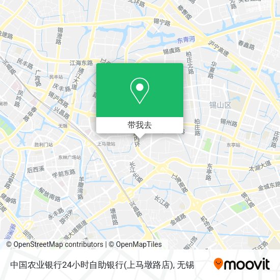 中国农业银行24小时自助银行(上马墩路店)地图
