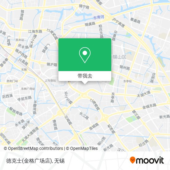 德克士(金格广场店)地图