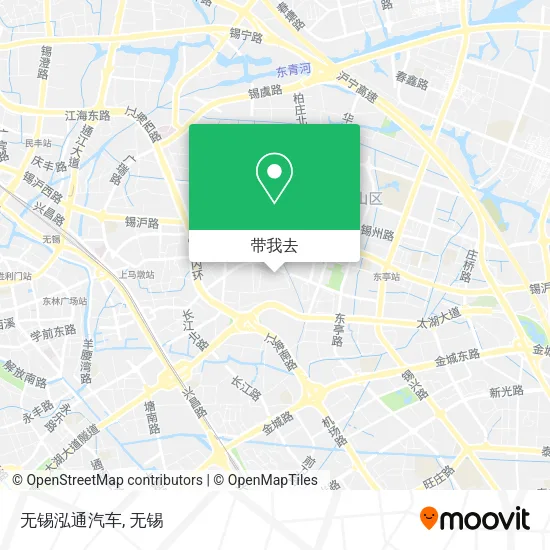 无锡泓通汽车地图