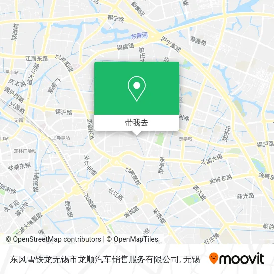 东风雪铁龙无锡市龙顺汽车销售服务有限公司地图