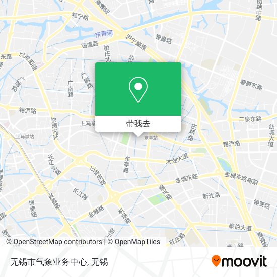 无锡市气象业务中心地图