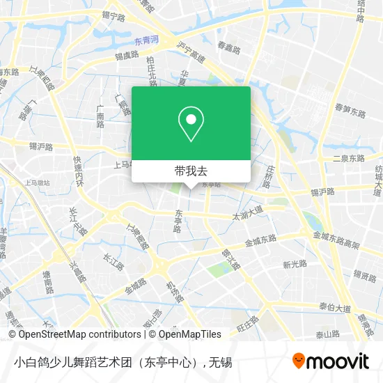 小白鸽少儿舞蹈艺术团（东亭中心）地图