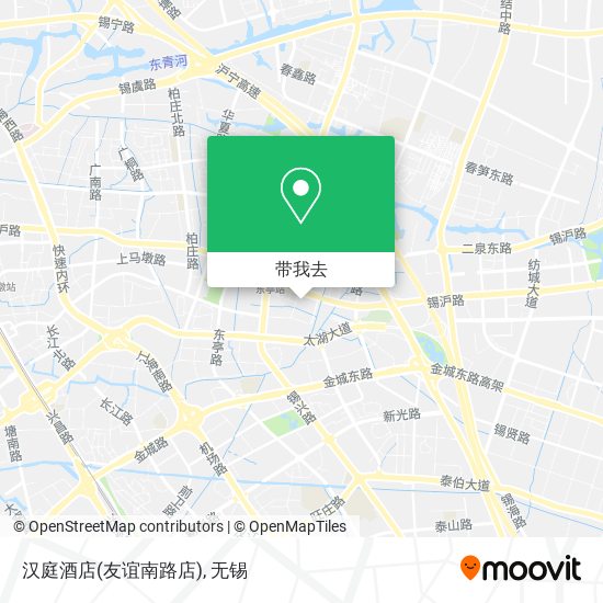 汉庭酒店(友谊南路店)地图