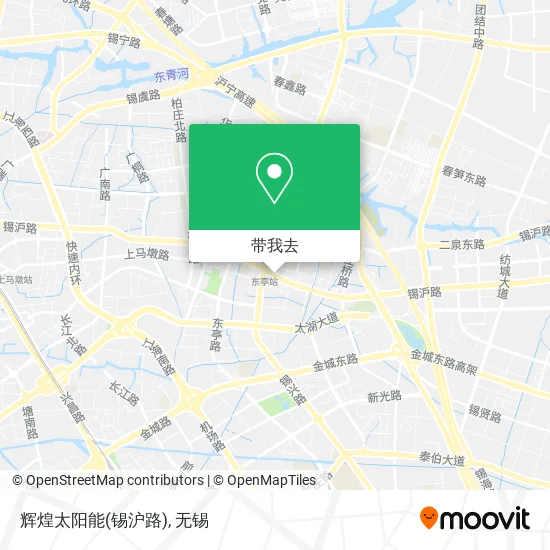 辉煌太阳能(锡沪路)地图