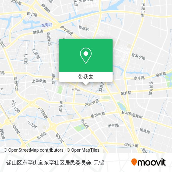 锡山区东亭街道东亭社区居民委员会地图